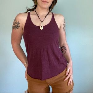 Vintage American Apparel Maroon Tank
